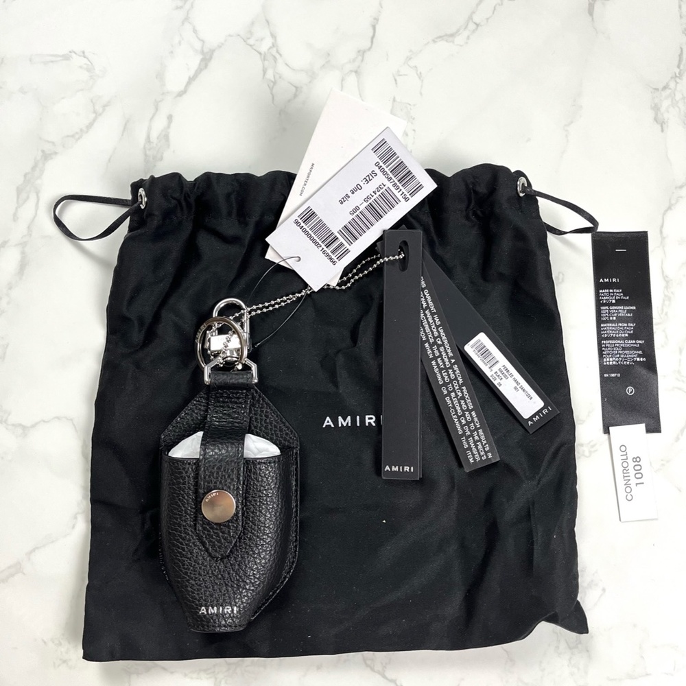 🔥60% OFF🔥 [SALE] Amiri Leather Hand Sanitizer Holder